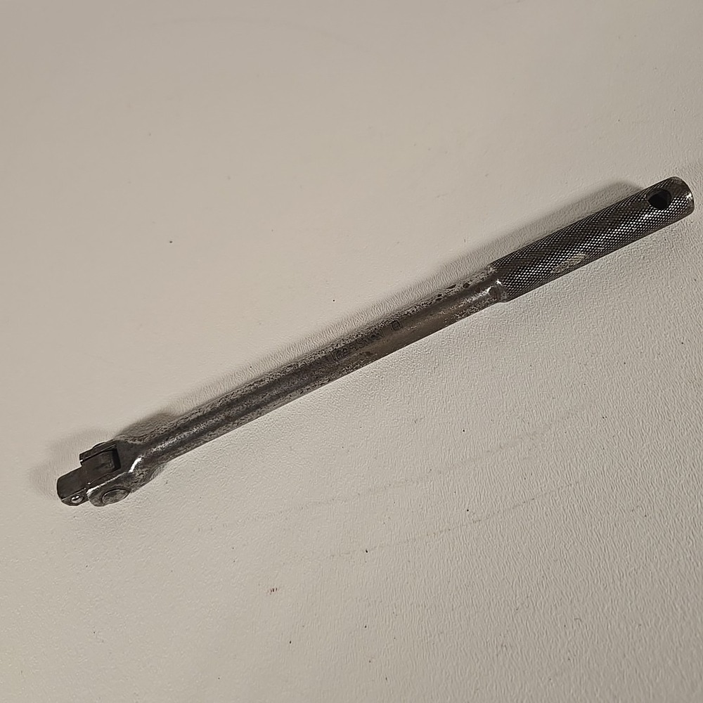 Vintage Craftsman Circle H -‎ Flex Head Breaker Bar 10" Long 3/8" Drive USA